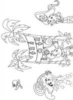 kolorowanki Jake i piraci z Nibylandii, malowanki Disney do wydruku  36